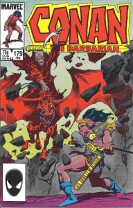 Conan The Barbarian #179 cover
