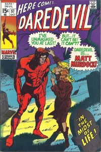 Daredevil #57 cover