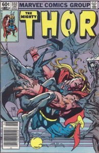 Thor #332 cover