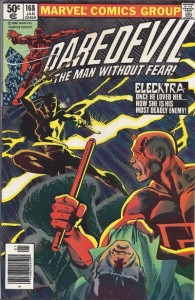 Daredevil #168 cover