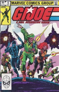 G.I. Joe, A Real American Hero #4 cover
