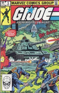 G.I. Joe, A Real American Hero #5 cover