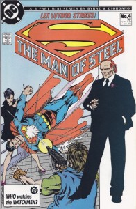 The Man of Steel #4 cover