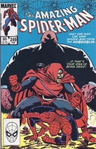The Amazing Spider-man #249 cover
