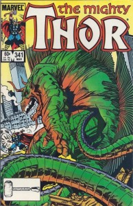 Thor #341 cover