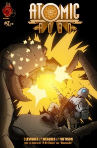 Atomic Robo #2 cover