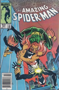 The Amazing Spider-Man #257 cover