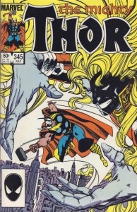 Thor #345 cover