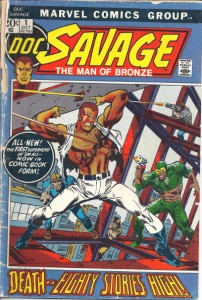 Doc Savage #1 cover