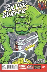 Silver Surfer #5 cover