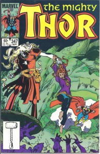 Thor #347 cover