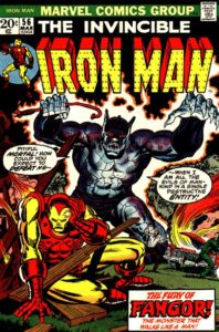 Iron Man #56 cover