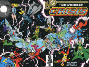Crisis on Infinite Earths #1 cover